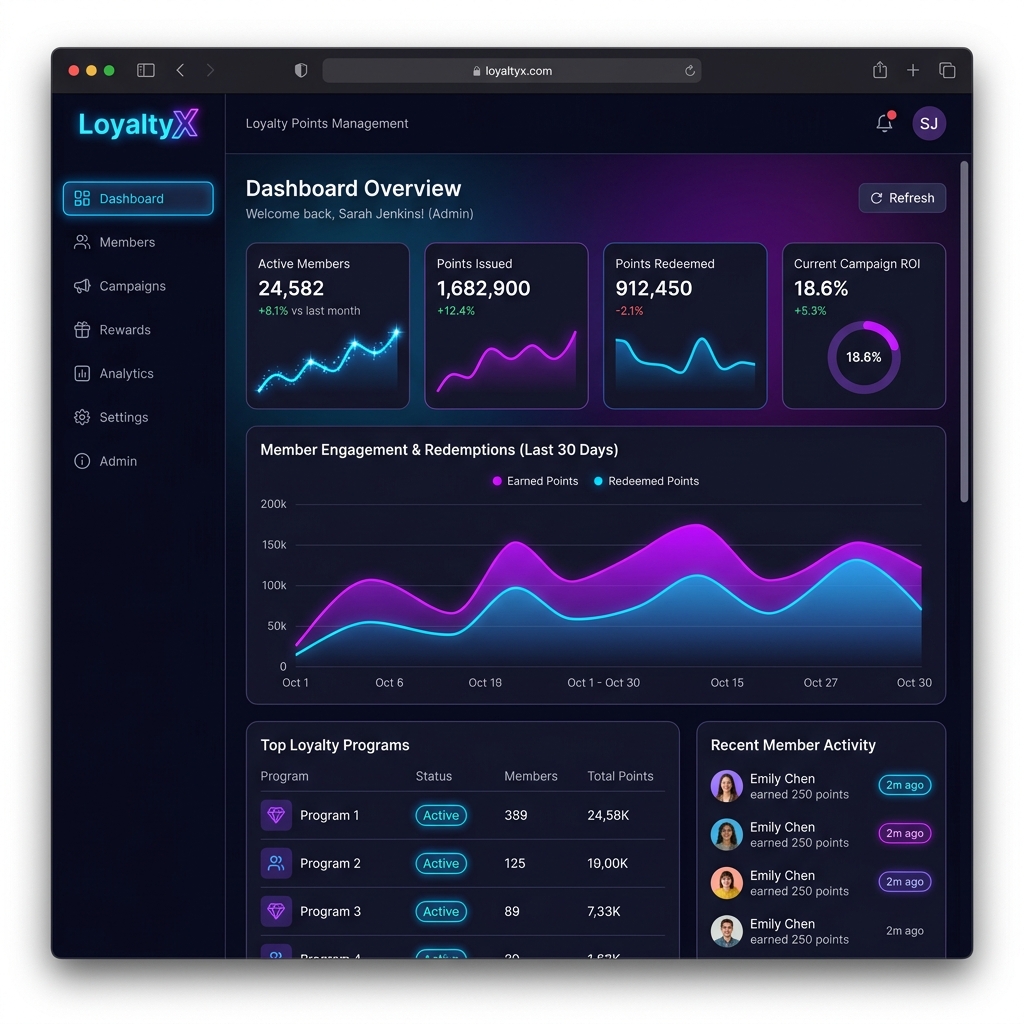 Dashboard de Control Frex Club